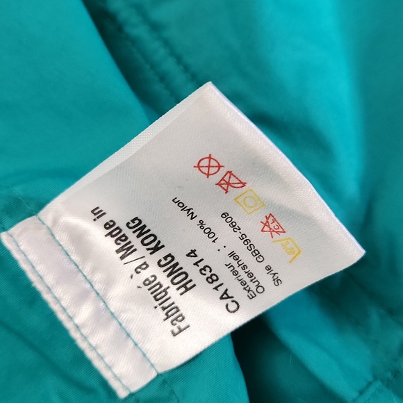 WINDRIVER OUTFITTING CO. MEN'S FIT LIKE LARGE BUT SMALL TAG WINDBREAKER JACKET - Picture 7 of 9